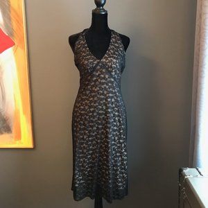 Bebe Halter Cocktail Dress